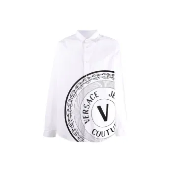 VERSACE JEANS COUTURE Shirt Men's White