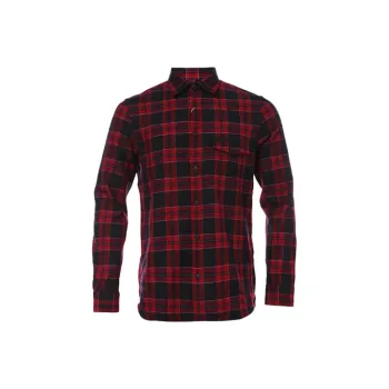 Burberry Shirts Men Red