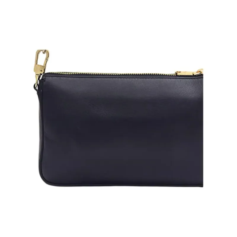 RADLEY Cow Leather Shoulder Bag Medium Size Women's Black-4