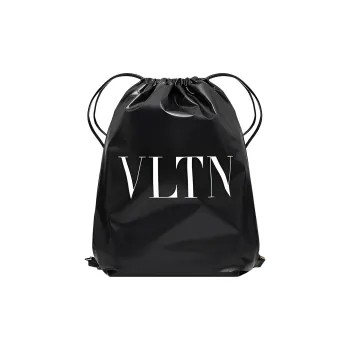 Valentino VLTN Calfskin Backpack Men's Black