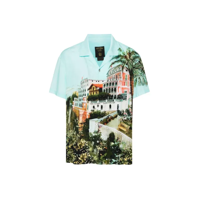Camilla Shirts Men Blue-0
