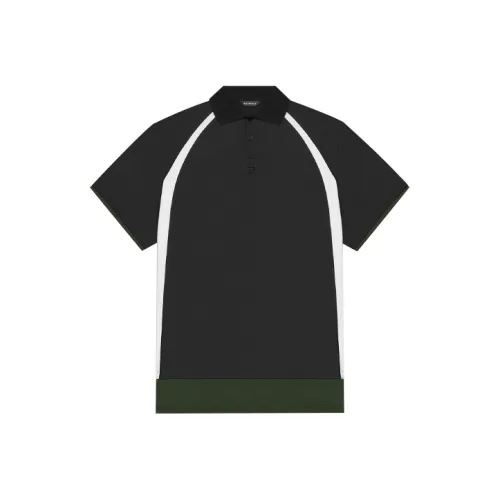 Balenciaga Polo Shirts Men Black