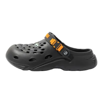 Le Drag Slippers Black/Khaki/Gray