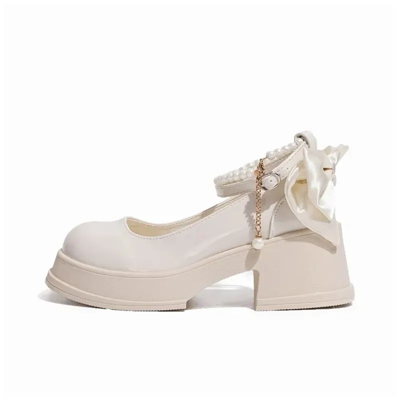 Dawei's House Chunky Heel High Heels Women's Gift Box Set-11