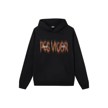 PJ's Vigor Gothic Font Logo Print Sweatshirt Unisex