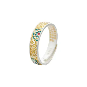 Hui Xuan Charm 999 Fine Silver Rings Women's