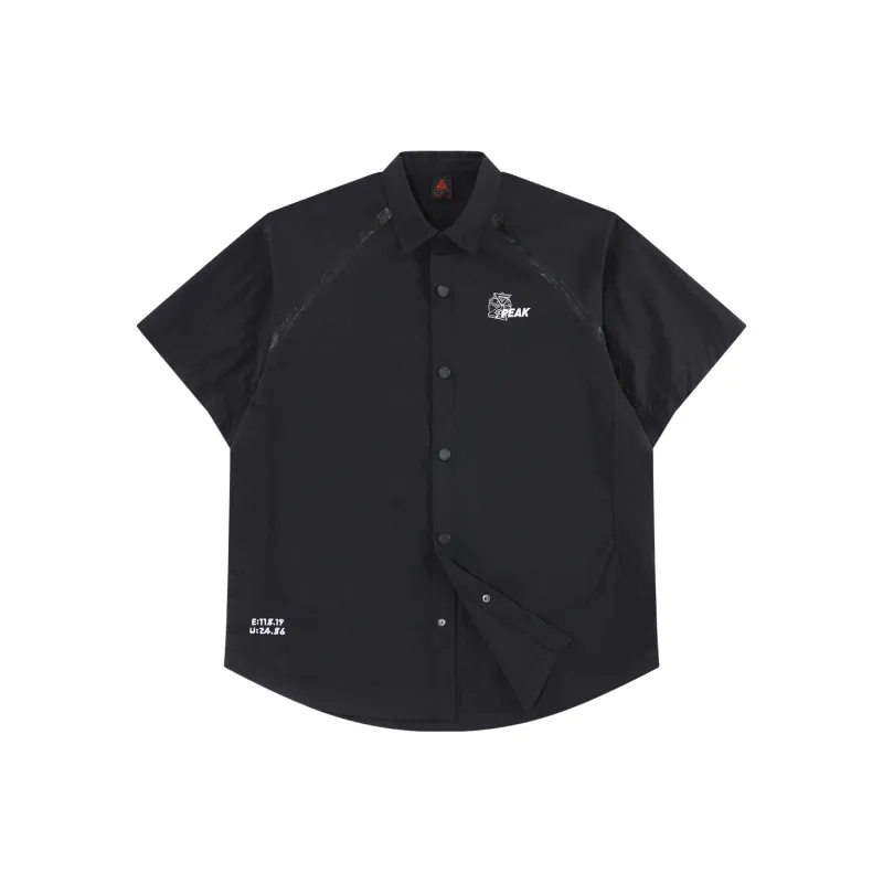 PEAK Shirts Men Black-0