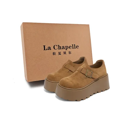 La Chapelle Casual Single Shoes Women's Camel