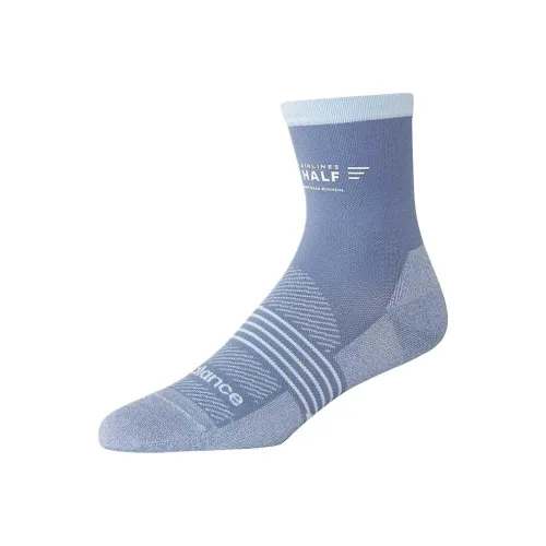 New Balance UNITED Running Socks Unisex 1 Pack Blue