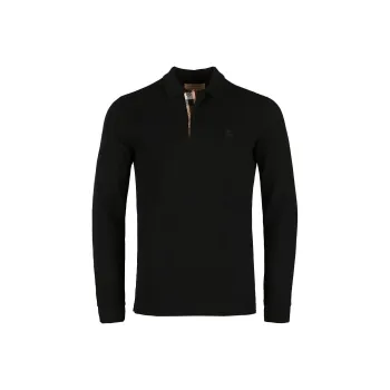 Burberry Polo Shirts Men Black