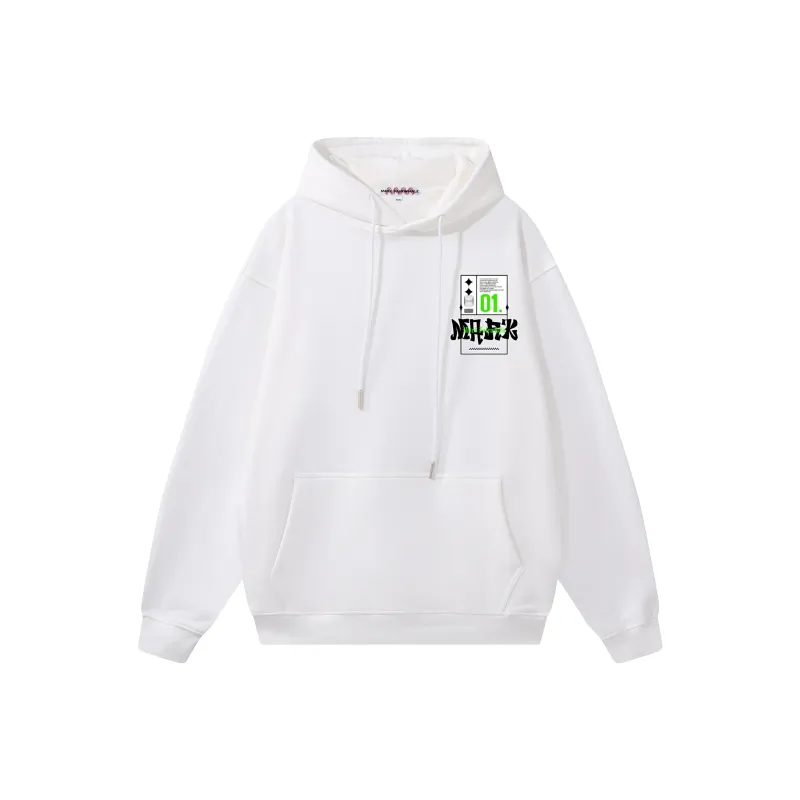 FAIRWHALE Pullover Drop Shoulder Hoodie Unisex-2