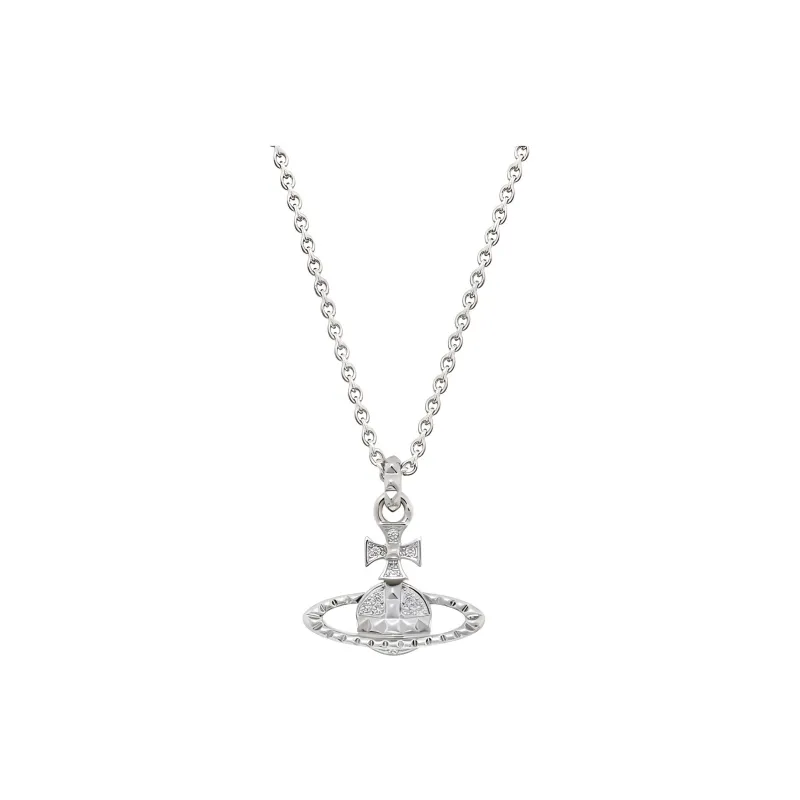 Vivienne Westwood Brass Necklaces Women's Rhodium-0