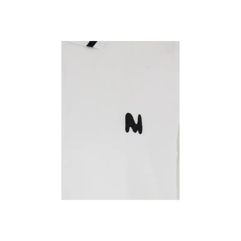 MSGM Logo embroidered Polo Shirt-2
