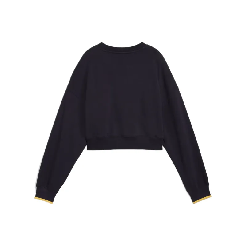 PUMA Suéter Para Mujer Cuello Redondo Road To Unity Talla Extragrande-1