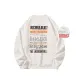 White Crew Neck (Thickened and Fleece-Lined)