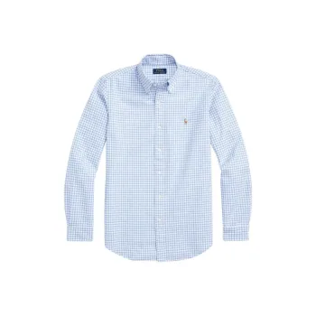 Polo Ralph Lauren Custom Fit Gingham Oxford Shirt