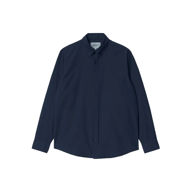 Carhartt WIP Shirts Men Dark Marine Blue-0