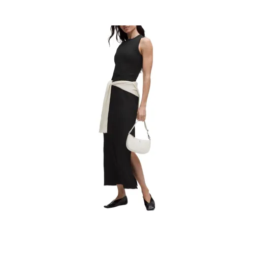 Lululemon SleevelessPleated Casual Long Skirt Women's