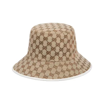 GUCCI Gg Printed Reversible Bucket Hat