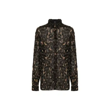 VERSACE Shirts Men Black