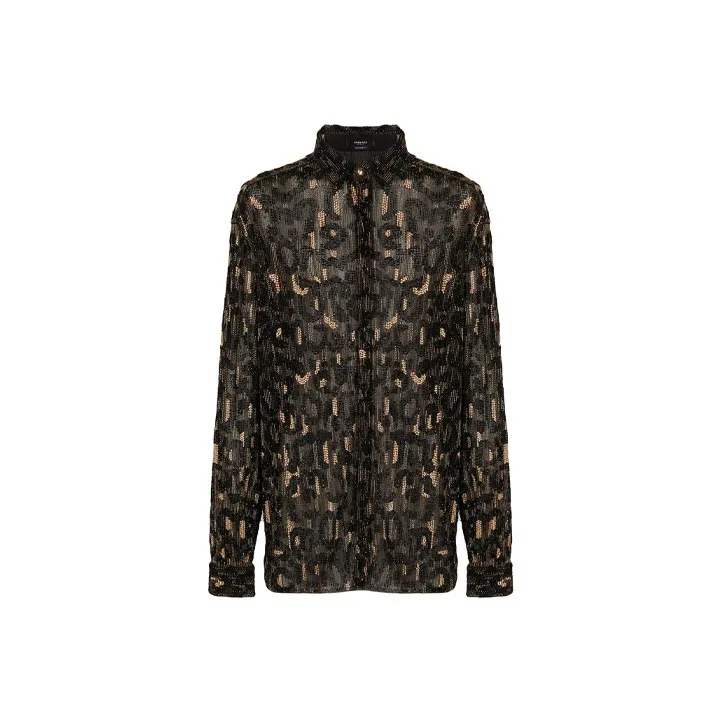 VERSACE Shirts Men Black-0