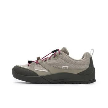 FILA CAMLIFE Slip Resistant, Abrasion Resistant, Breathable Low Top Skateboard Shoes Women's Yellow Gray
