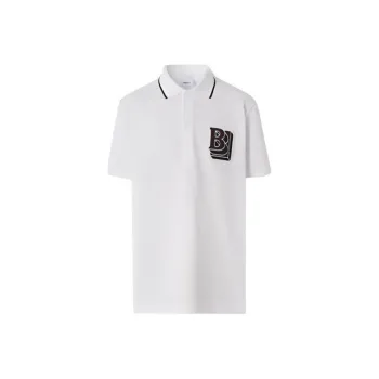 Burberry Polo Shirt Men's White