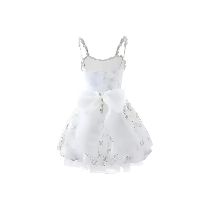 PUREIDOL Slip Dress Women's Green-1