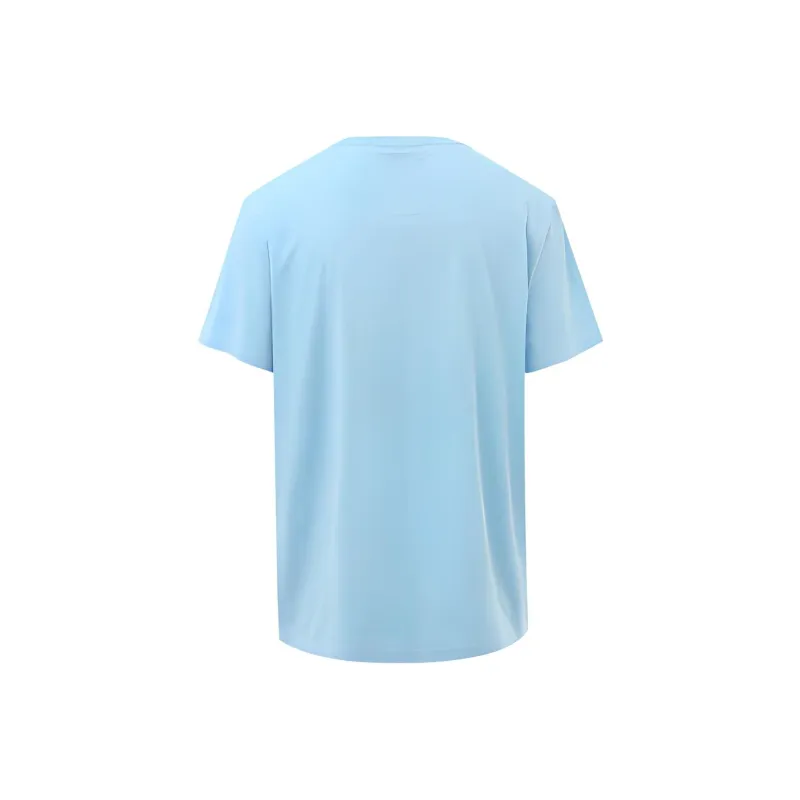 Burberry T Shirts Men Light Blue-1