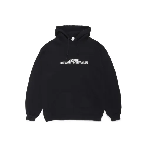 WACKO MARIA Bob Marley Co-branded Edition Sweatshirts Unisex Black