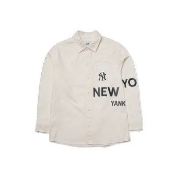 MLB MLB Basic Logo New York Yankees Shirt Unisex Cream