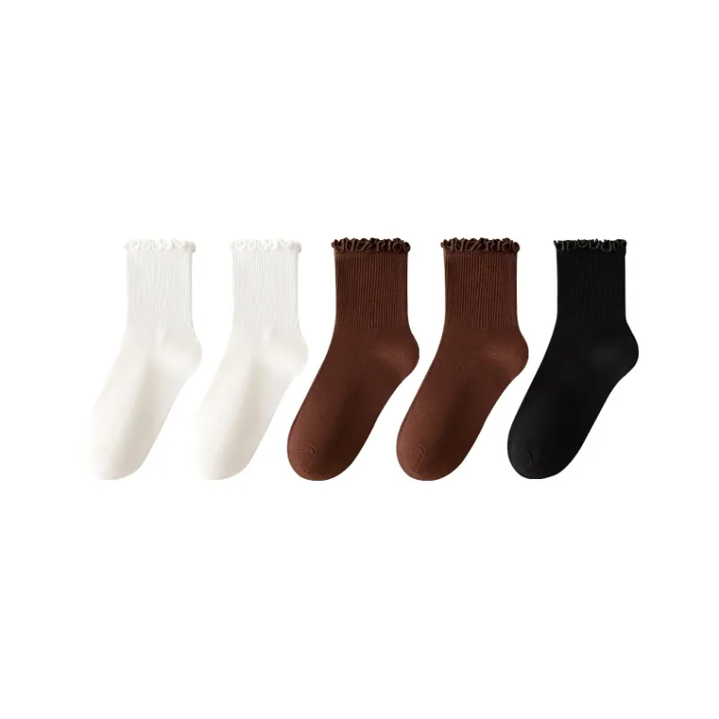 Top Melon Mid Calf Socks Women's 5 Pack-16
