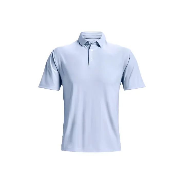 Under Armour Luxe Polo Shirts Men Blue-0