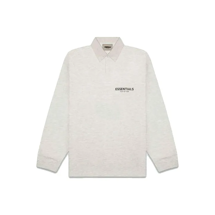 Fear Of God Essentials FW20 Polo Shirt Unisex Oat-0