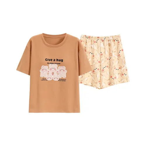 OUSHIBO Pajama Set Women's Image Color