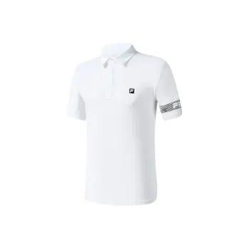 FILA Polo Shirts Men Jade White