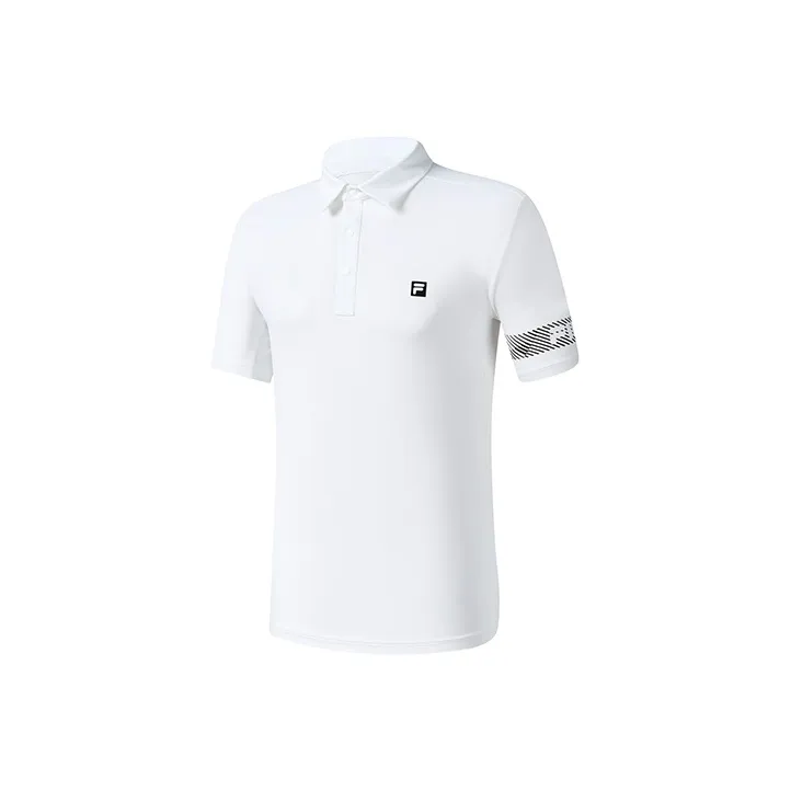 FILA Polo Shirts Men Jade White-0