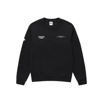 DESCENTE SKI STYLE Sweatshirt Unisex Black