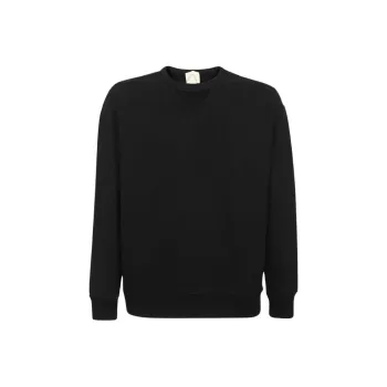 TEN C Logo-patch Crewneck Sweatshirt