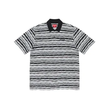 Supreme Textured Stripe Polo
