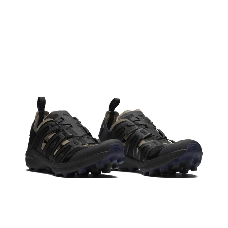 SALOMON Anti Slip Wear Resistant River Trekking Shoes Men's Black-2