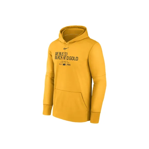 Nike Pittsburgh Pirates City boot Practice Sweatshirt Men's Gold