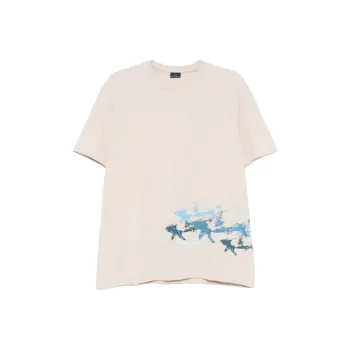 Paul & Shark Logo print T shirt