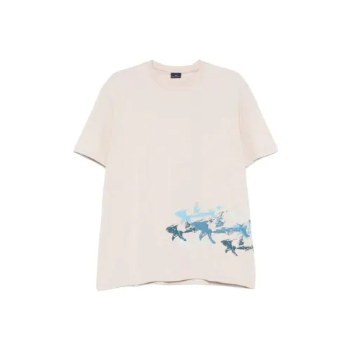Paul & Shark Logo print T shirt
