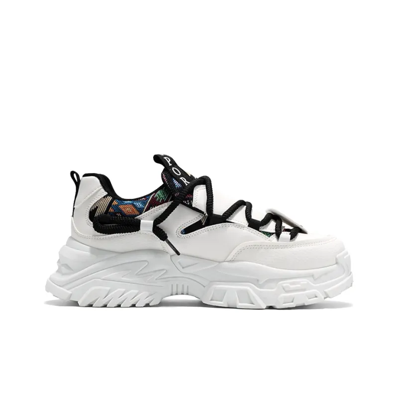 JANECO Low Top Chunky Sneakers Men's-1