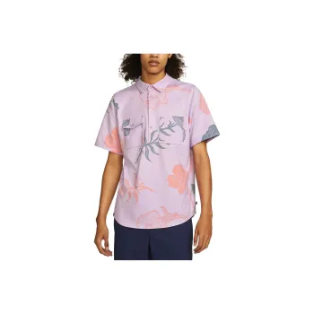Nike Polo Shirts Unisex Pink Purple