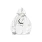 J617 Moon Hooded Fleece-Lined White