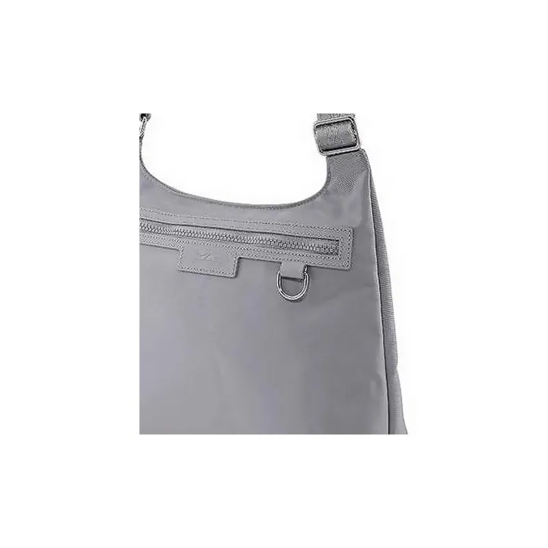 LONGCHAMP Le Pliage Néo Polyamide Canvas Messenger Bag Shoulder Bag Crossbody Bag Women's Cement Gray-3