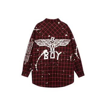 Boy London FW21 Shirt Unisex Red