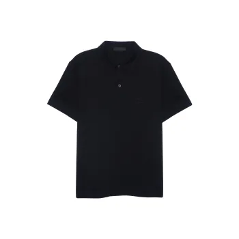 PRADA Polo Shirts Men Black